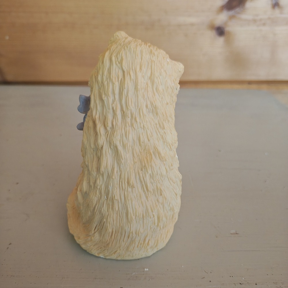 Vintage 1999 Stone Critters Persian Cat & Toad Figurine 4" SC-1149 - Picture 2 of 6